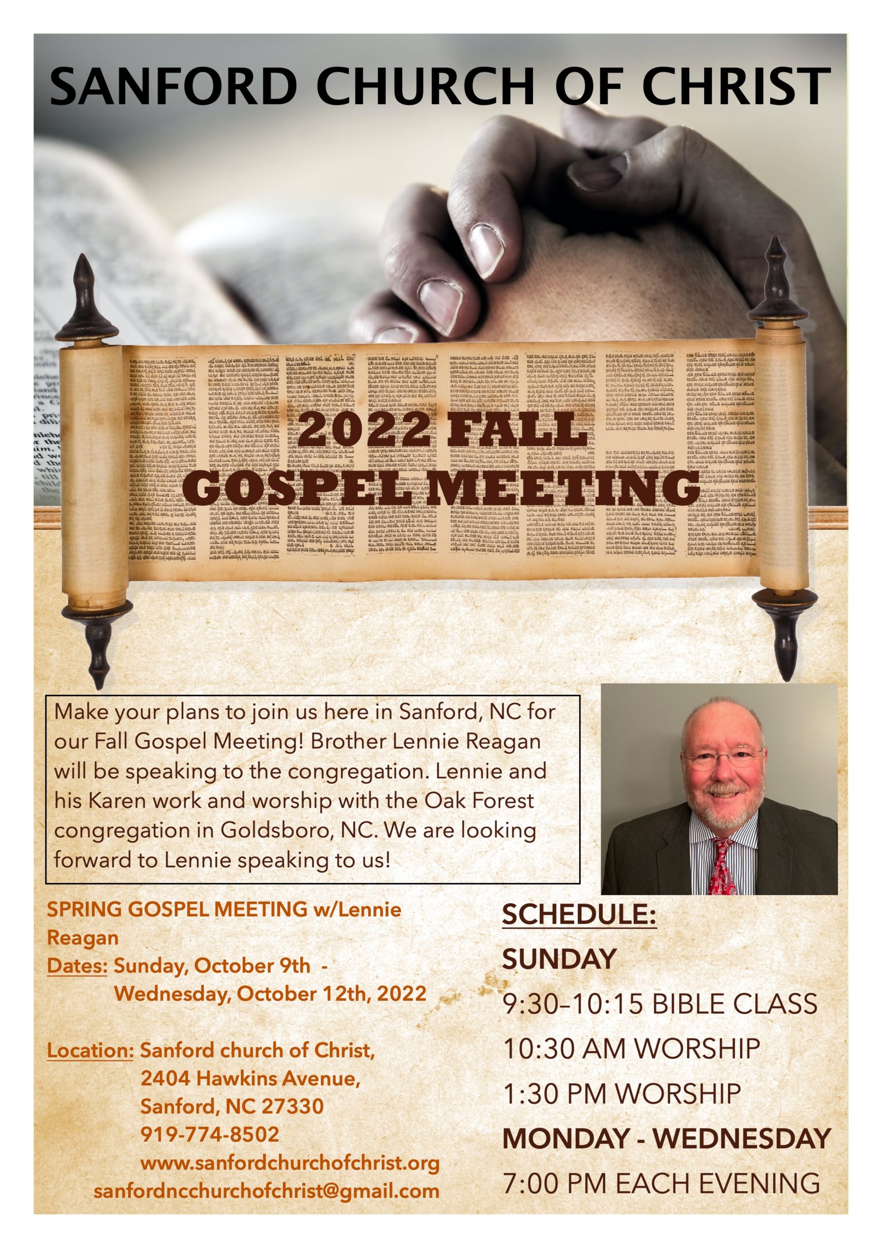 2. 2022 Fall Gospel Meeting Lesson 2 Sanford church of Christ