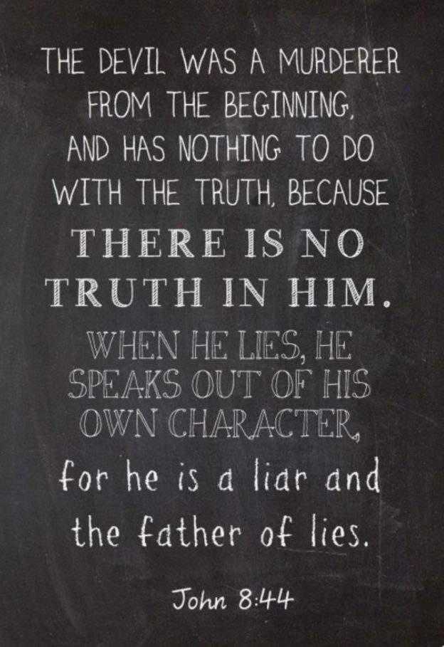 Beware of the Lies of Satan